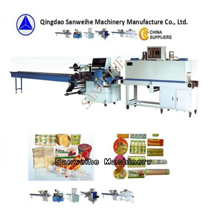 SWC-590 Swd-2000 Manual/Magzine/Books Automatic Shrink Packing Machine