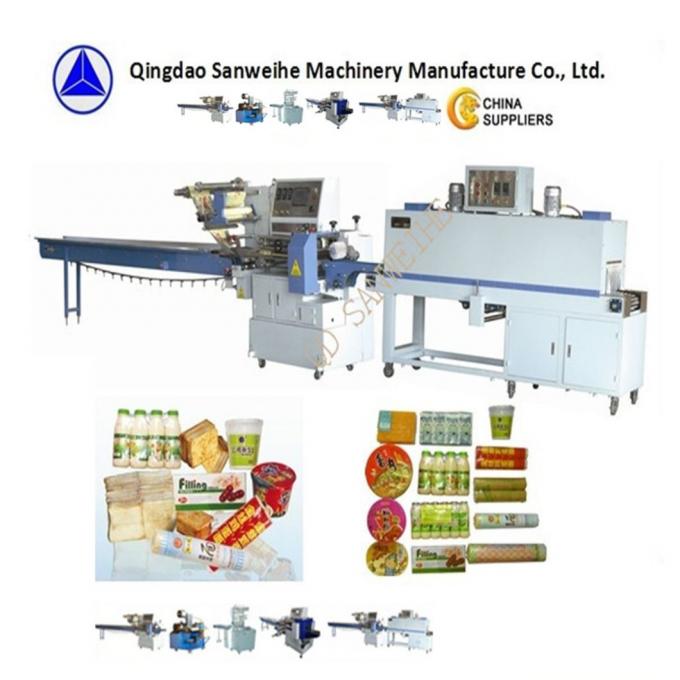 SWC-590 Cotton Swab Automatic Shrink Wrapping Machine
