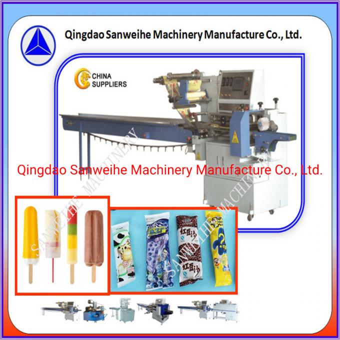 Swf-450 Baked Food Bread/Cake in-Tray/Instant Noodle Form Fill Seal Type Packing Machine