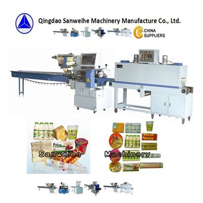 Full Sealing Type PLC Control Shrink Wrap Packing Machine Form Fill Seal Packaging Machine