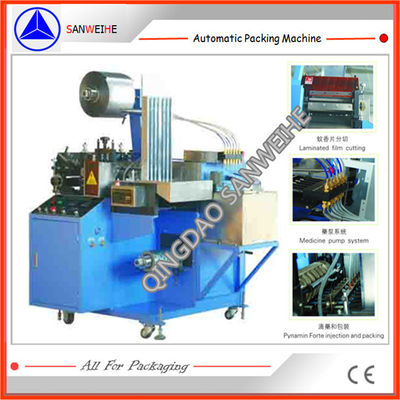 Repellent 480 Mats/Min Mosquito Mat Making Machine Dosing Liquid Filling Sealing Packing Machine