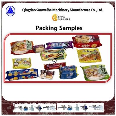High Speed 4.5KW Horizontal Flow Wrap Machine SWSF 590 Wrapping Packaging