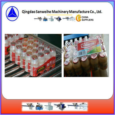 SWSF 800 Shrink Wrap Packing Machine Collective Bottles Auto Shrink Wrapping Machine