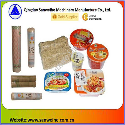 Screen Controlled Shrink Wrap Packing Machine Swf 590 Bottles Wrapping Machine