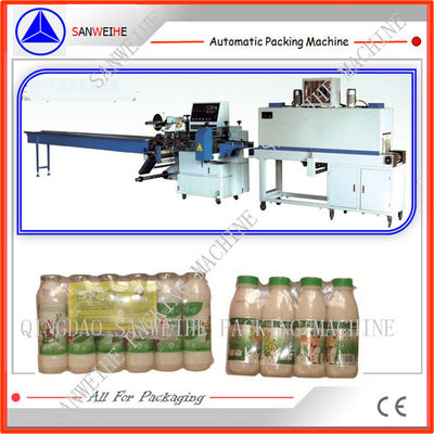 BOPP High Speed Shrink Wrapper Shrink Wrapping Machine For Bottles
