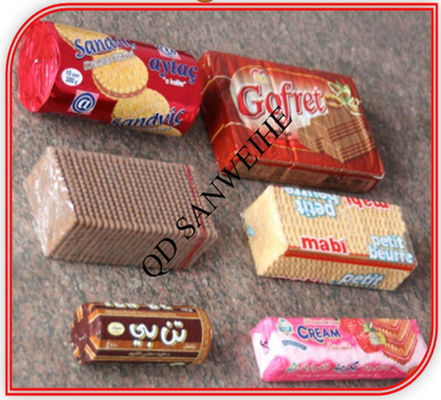 Grey Wafer Packing Machine Automatic Rice Cake Packing Machine