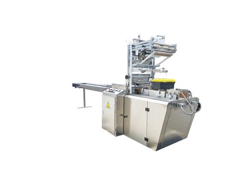 Machine d'emballage de biscuits elliptique 3phase X de type pliable