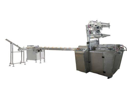 Maszyna do pakowania ciastek ryżowych i ciastek ciasteczkowych typu X-Fold do materiału stałego 4800*1100*1850mm